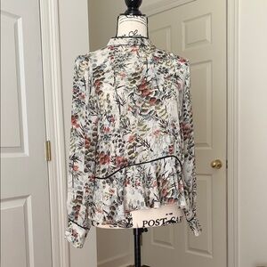 Zara Floral Blouse